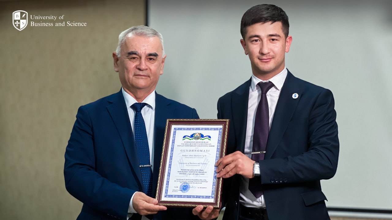 Davlat stipendiyalari muborak bo‘lsin!